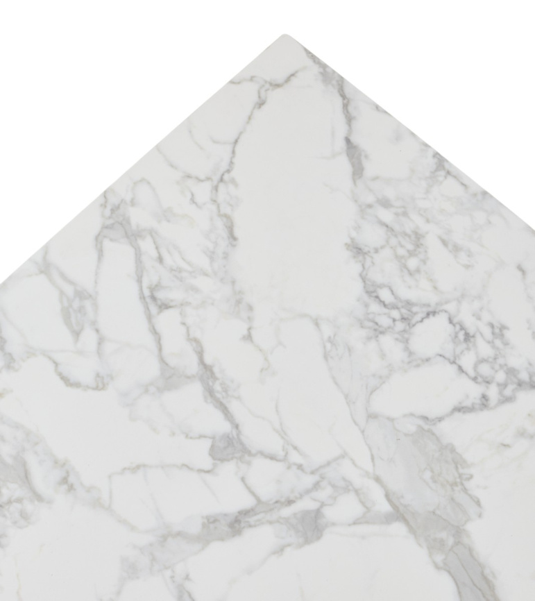 Стол ESMIR 160 MATTE ARABESCATO SOLID CERAMIC/ орех, ®DISAUR фото 4
