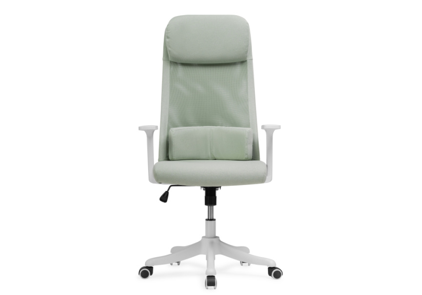 Компьютерное кресло Salta light green / white фото 3