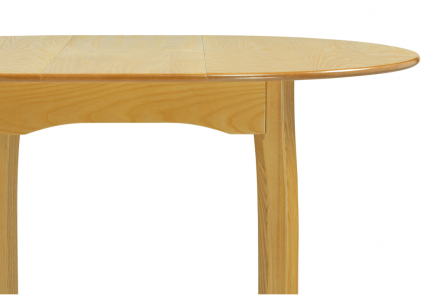 Стол деревянный Распи круглый 90(120)х90х76 бук фото 6