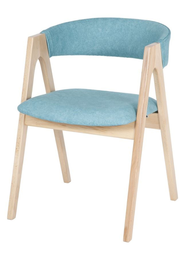 Стул "Честер 1" (бук/ткань Айсберг логан) фото 1