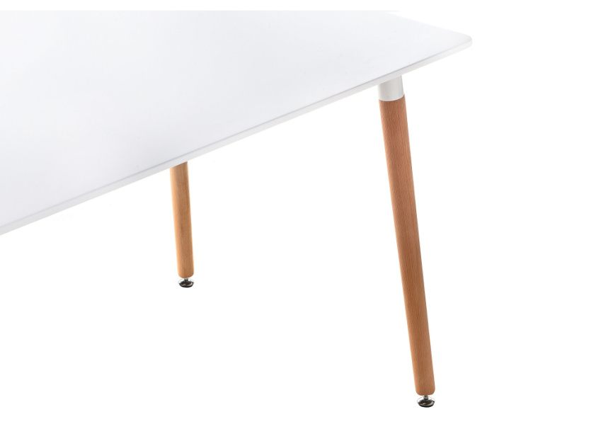 Стол деревянный Table 120 white / wood фото 4