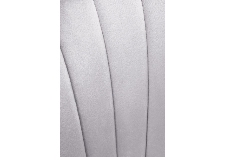 Стул на металлокаркасе Инклес серый / черный глянец фото 6