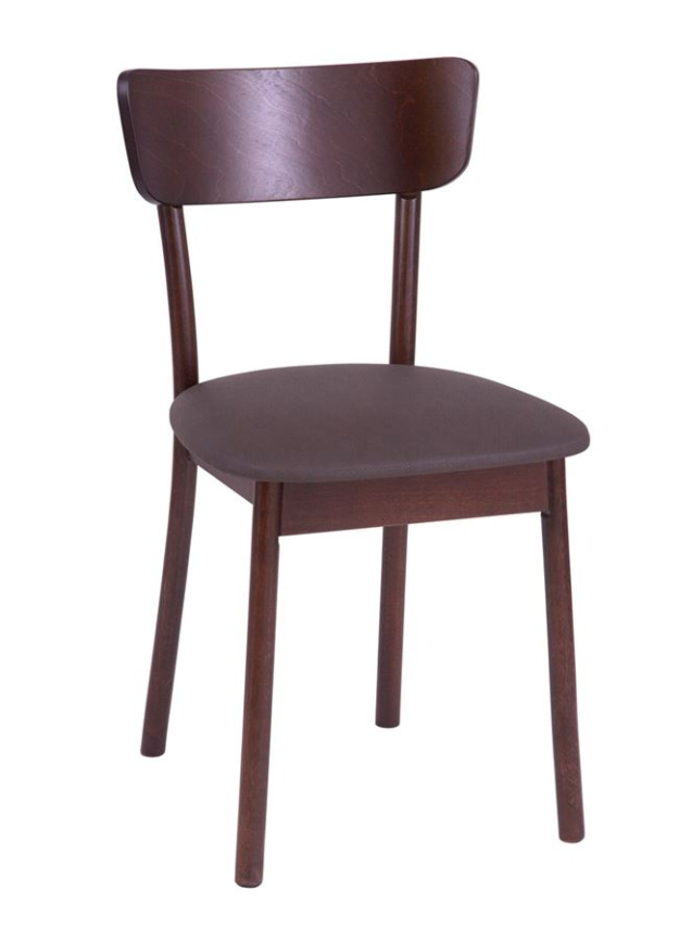 Стул Хорн (Тёмный тон/кожзам Е-09) фото 1