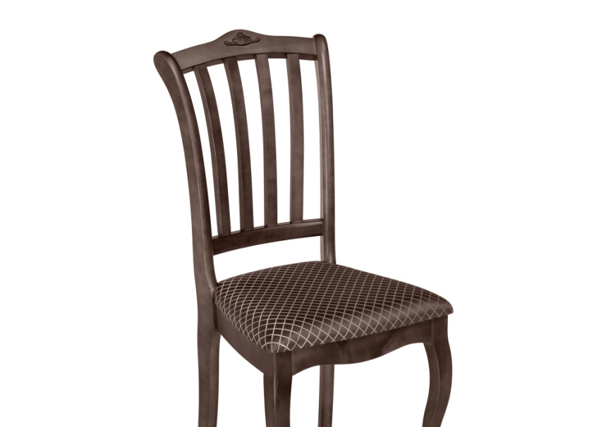 Стул деревянный Виньетта коричневый фото 5