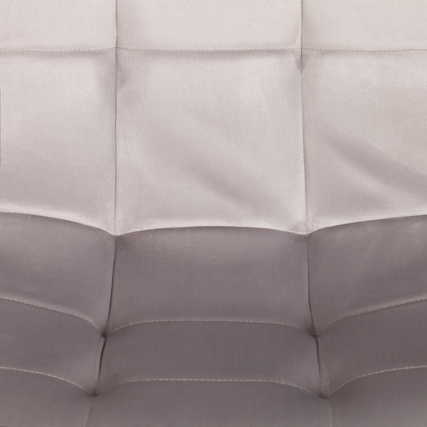 Стул CHILLY (mod. 7094-1) вельвет/металл, 44,5х52,5х86 см, light grey (светло-серый) HLR14 / белый фото 7