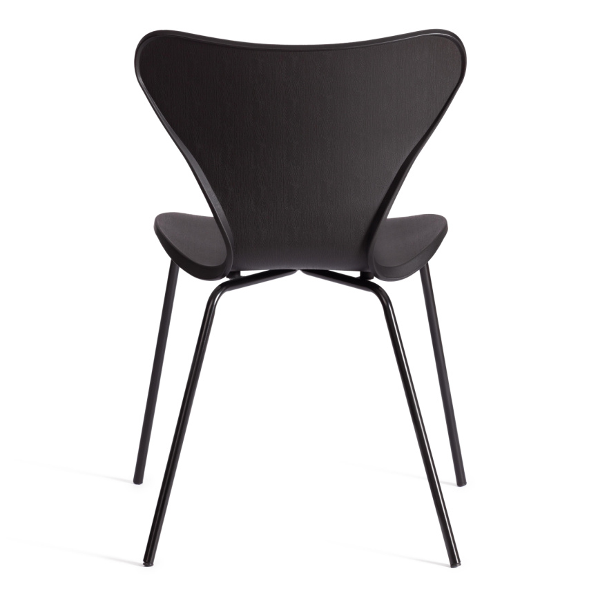 Стул Якобсен/Jacobsen (мод.DC 102-1) пластик/металл, 45х54.5х80см, черный/черный  фото 5
