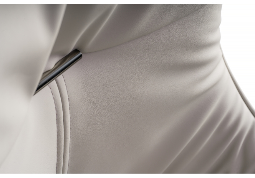 Стул на металлокаркасе Neli beige / black фото 6