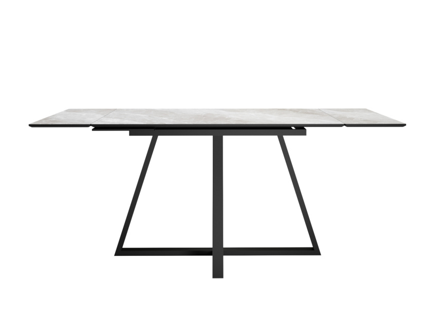 Стол DikLine SKF120 Керамика Belgium Grey Polished/подстолье черное/опоры черные, фото 8