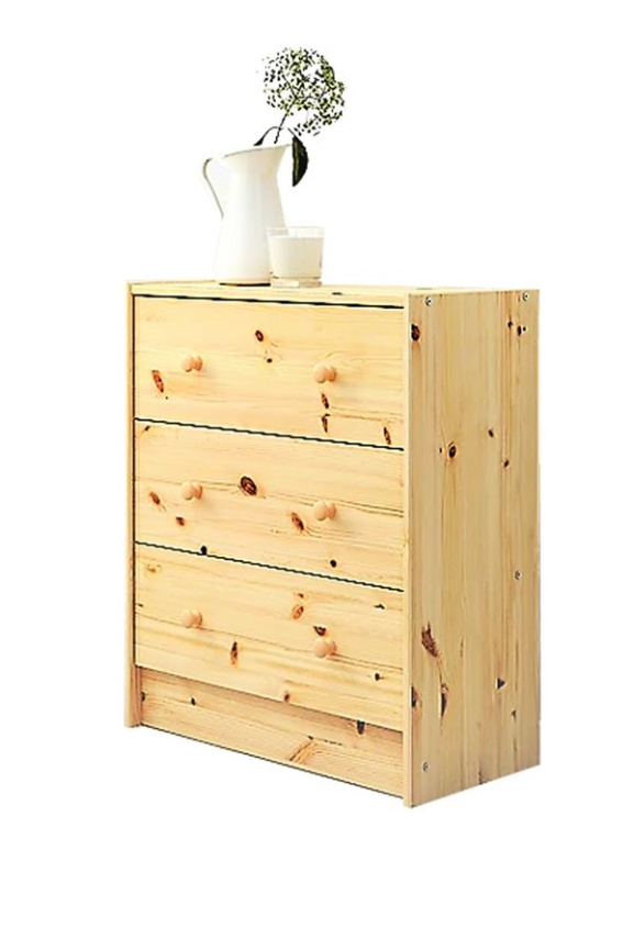 Комод "Раст" 3 ящика (натуральный) фото 5