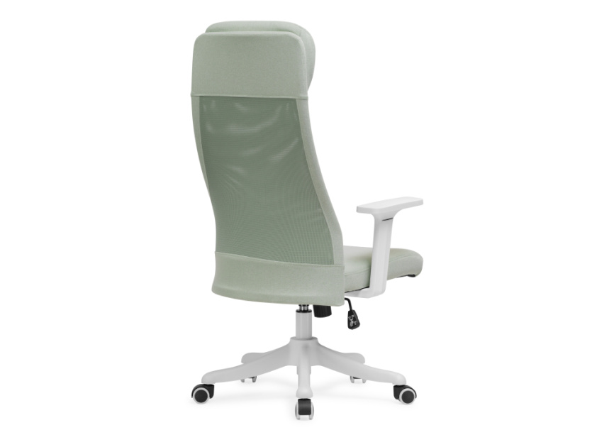 Компьютерное кресло Salta light green / white фото 5