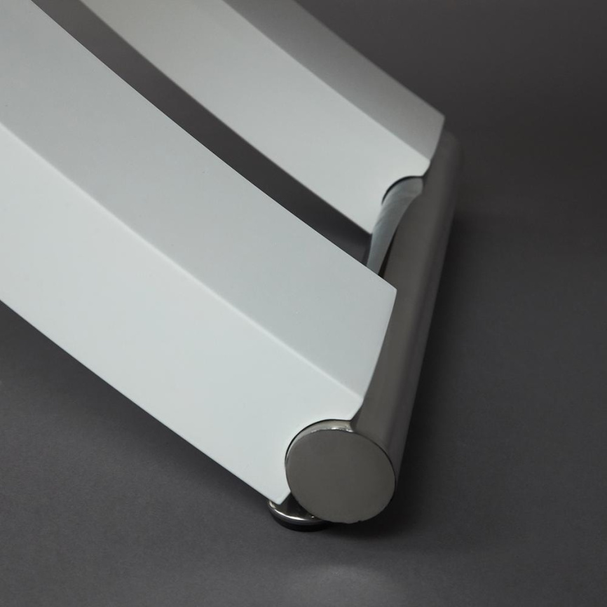 Стол ARNO (mod.EDT-H016) мдф high gloss, закаленное стекло, металл, 120х80х75см, Белый (White) фото 14