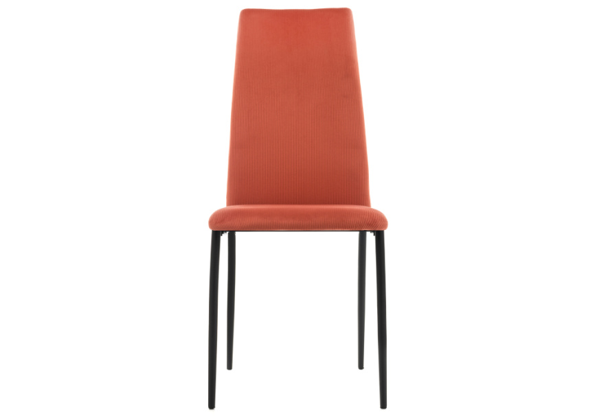 Стул на металлокаркасе Tod red / black фото 9