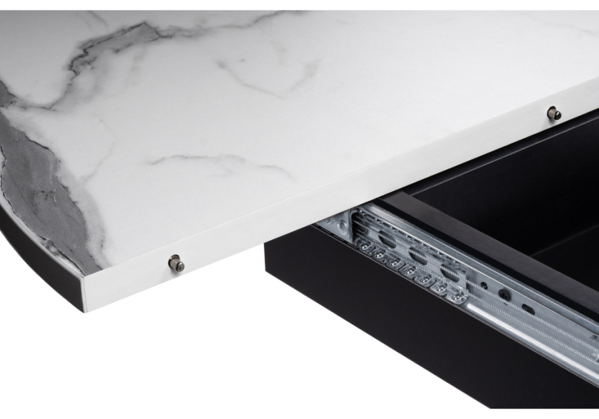 Стол деревянный Регна черный / белый фото 8