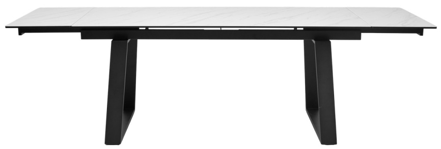 Стол VASTO 180 MARBLES KL-99 Белый мрамор матовый, итальянская керамика/ черный каркас, ®DISAUR фото 12