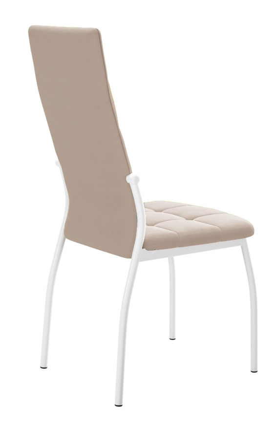 Стул DikLine ГАЛС-М каркас белый/ B03 BEIGE фото 2