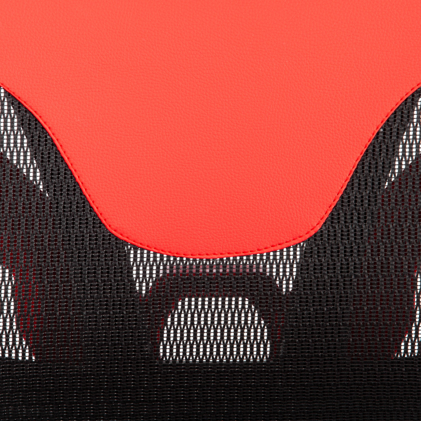 Кресло KingCobra иск. кожа / сетка, черный / красный, 70х70х125 см фото 18