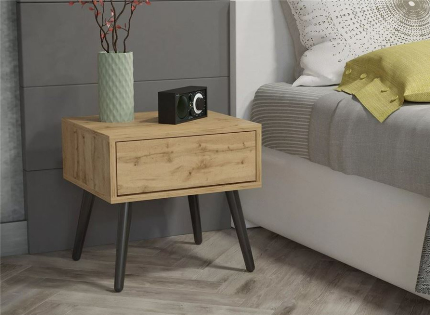 Прикроватная тумба "Хаук" (Дуб вотан/ТП02) фото 3