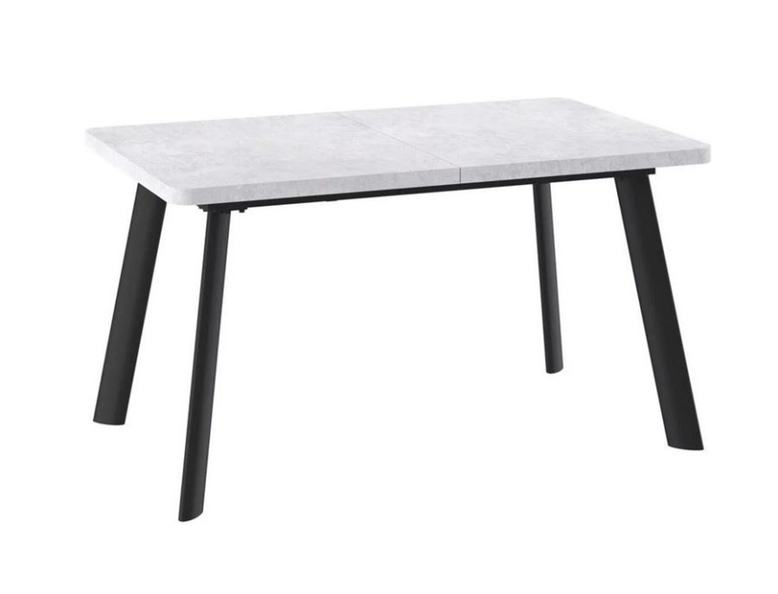 Cтол Leon Lux Radial-180 раздвижной (Серый сланец/черный) 180(240)х95 фото 1