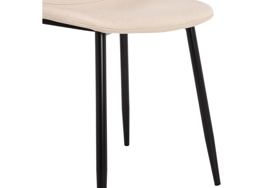 Стул на металлокаркасе Lilu светло-бежевый фото 7