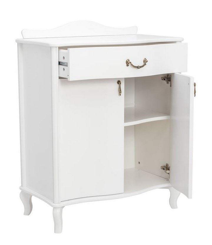 Комод "Джульетта" с распашными дверцами (молочный дуб) Вис фото 2