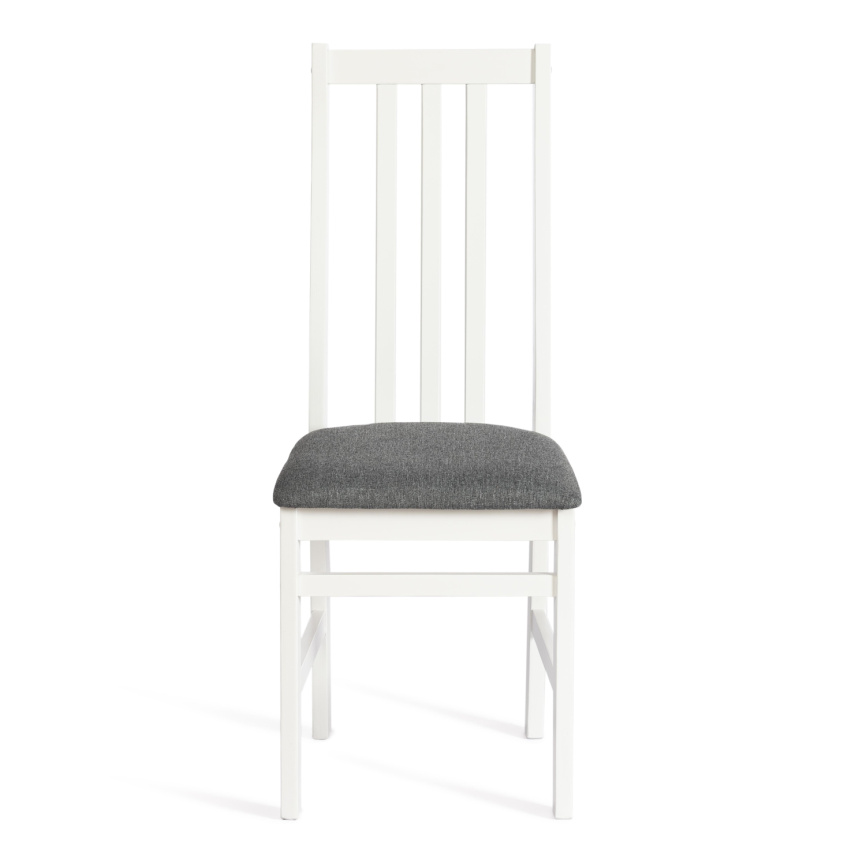 Стул SWEDEN Многослойная фанера, 41*40*99 см, white, ткань тёмно-серая (150) разобранный фото 5