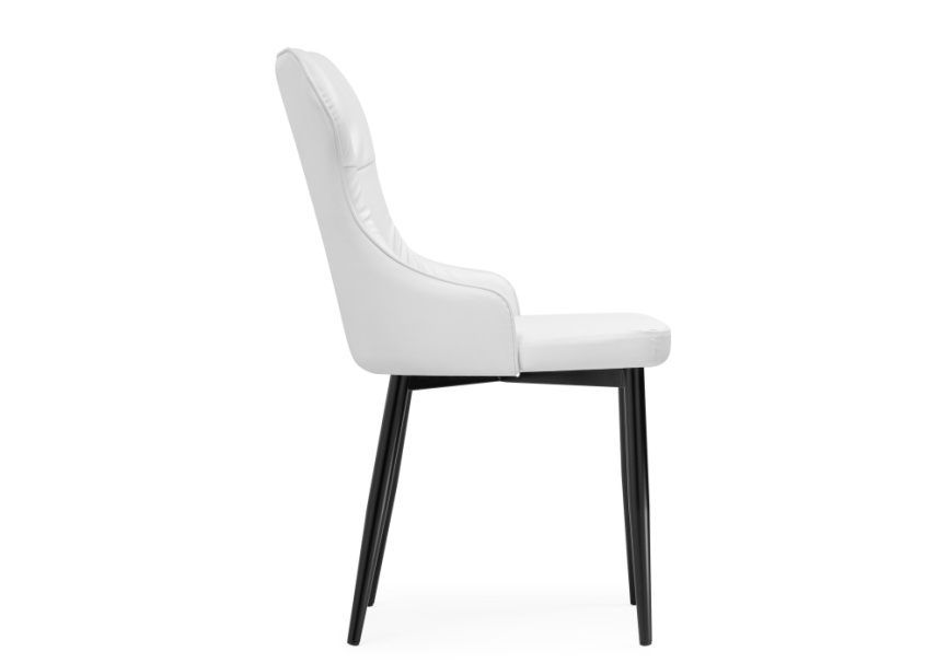 Стул на металлокаркасе Neli white / black фото 3