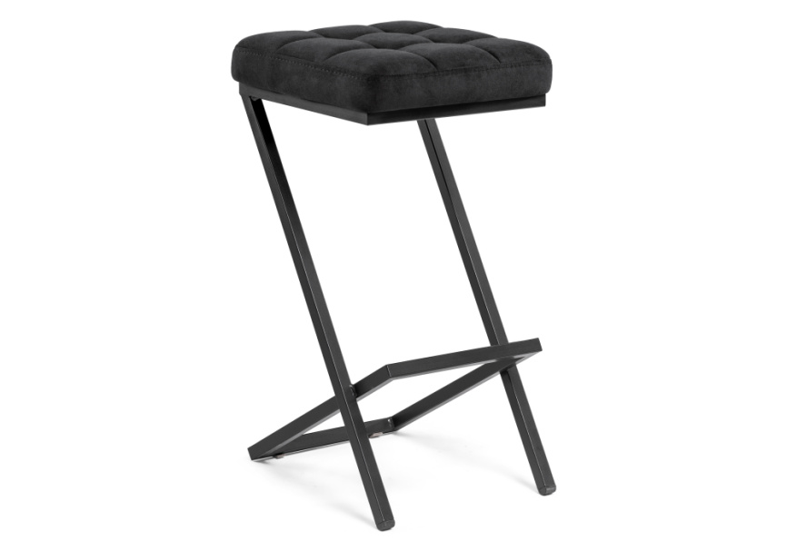 Барный стул Амаури катания блэк / черный матовый фото 1