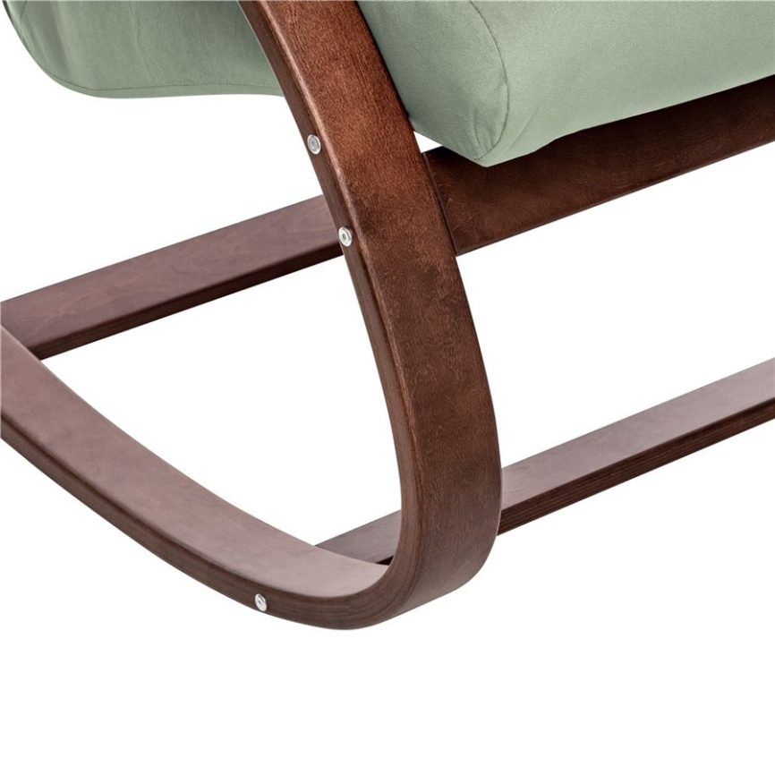 Кресло-качалка Милано  (Орех текстура/ткань V 14) фото 8