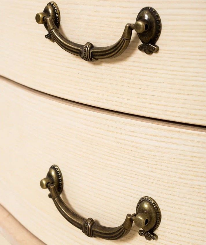 Тумбочка прикроватная "Джульетта" 2 ящ. (без покраски) Вис фото 4