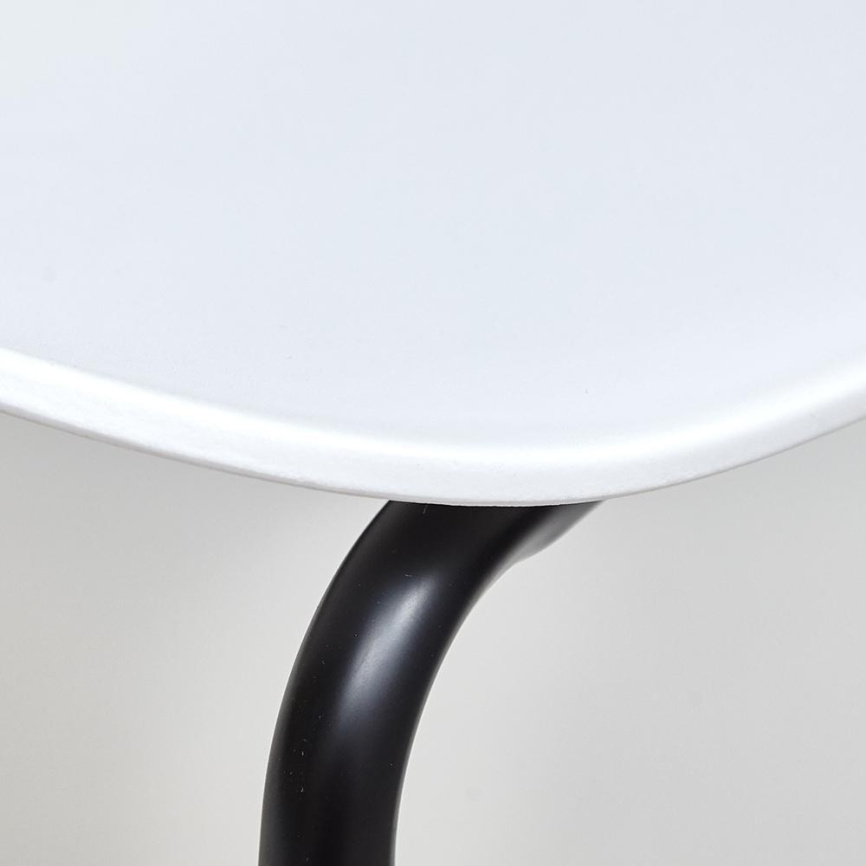 Стул Beetle Chair (mod.70) / 1 шт. в упаковке металл/пластик, 46*57,5*86см, белый фото 8