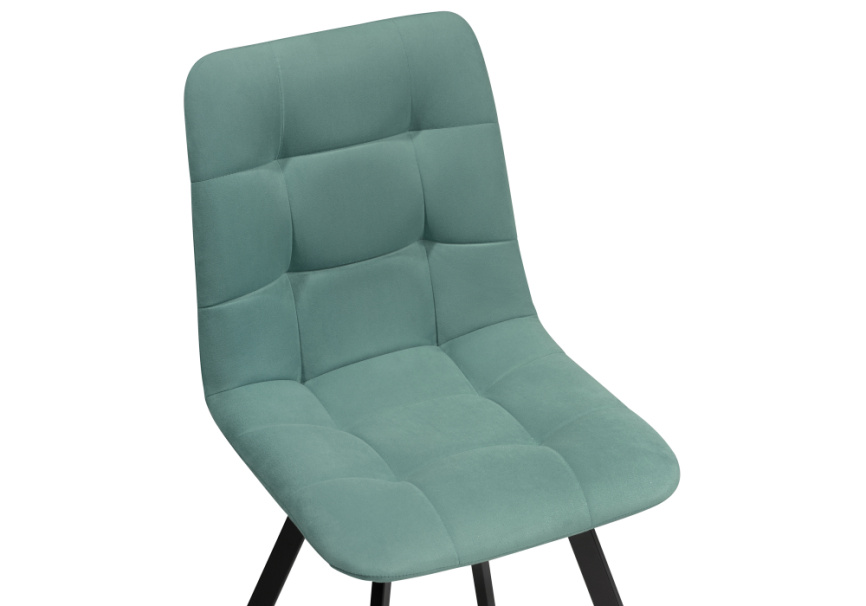 Стул на металлокаркасе Чилли бирюзовый / черный фото 5