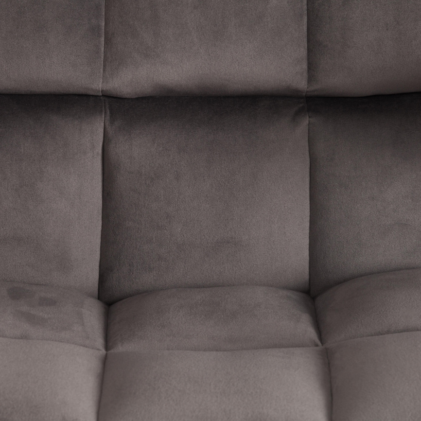Кресло Лугано/Lugano велюр, темно-серый фото 4