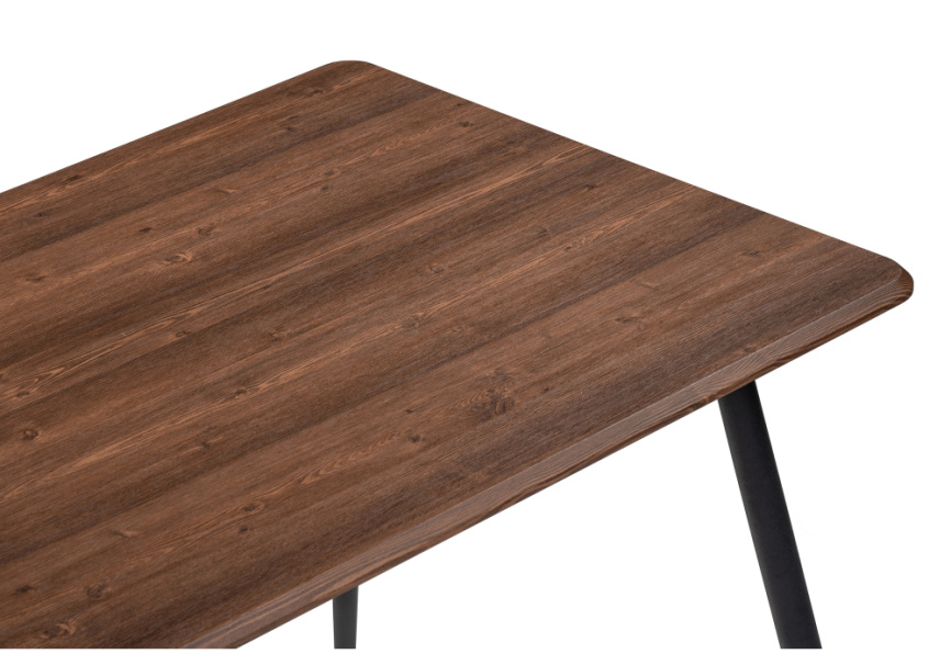 Стол деревянный Кангас 120х80х77 орех кантри / черный фото 5