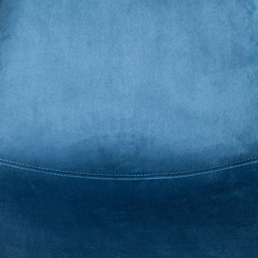 Стул BREEZE (mod. JSC-58) Велюр/металл , 44 х 53 х 86 см, Blue (синий) HLR63 / черный  фото 7