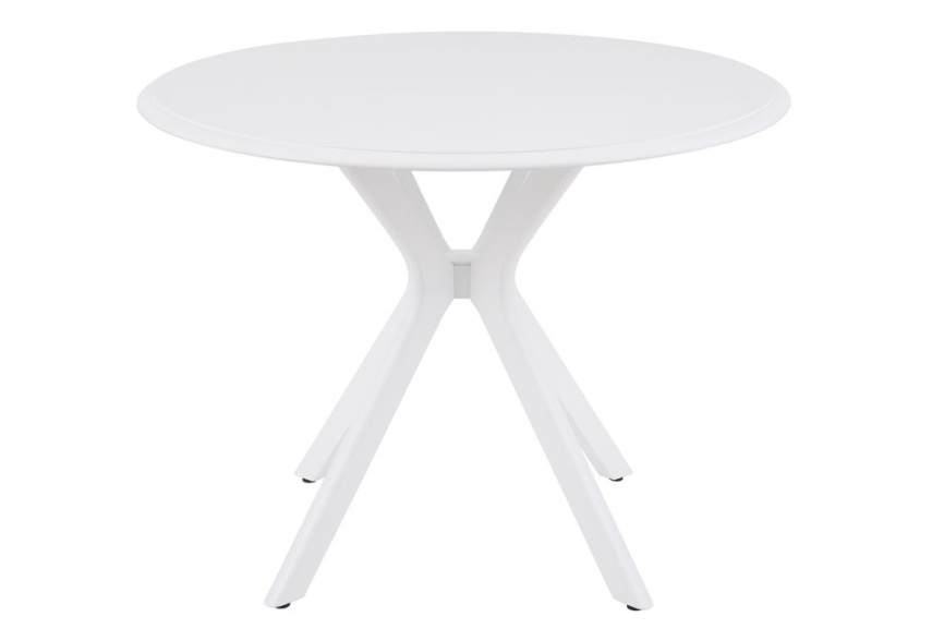 Стол Пекин не раздвижной (1000*1000/цвет столешницы Белый/цвет ножек Белый) фото 2