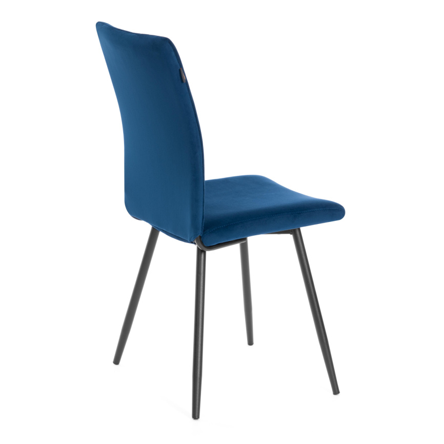 Стул обеденный Monte Carlo TREND, велюр, Blue (синий), 49х51х93 см фото 15