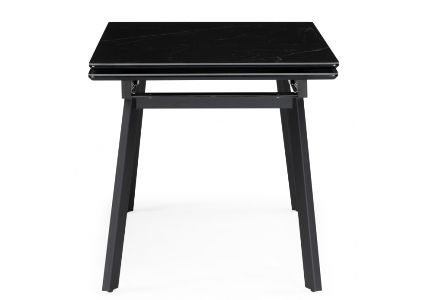 Керамический стол Норман 140(200)х80 черный мрамор shakespeare black / черный фото 4