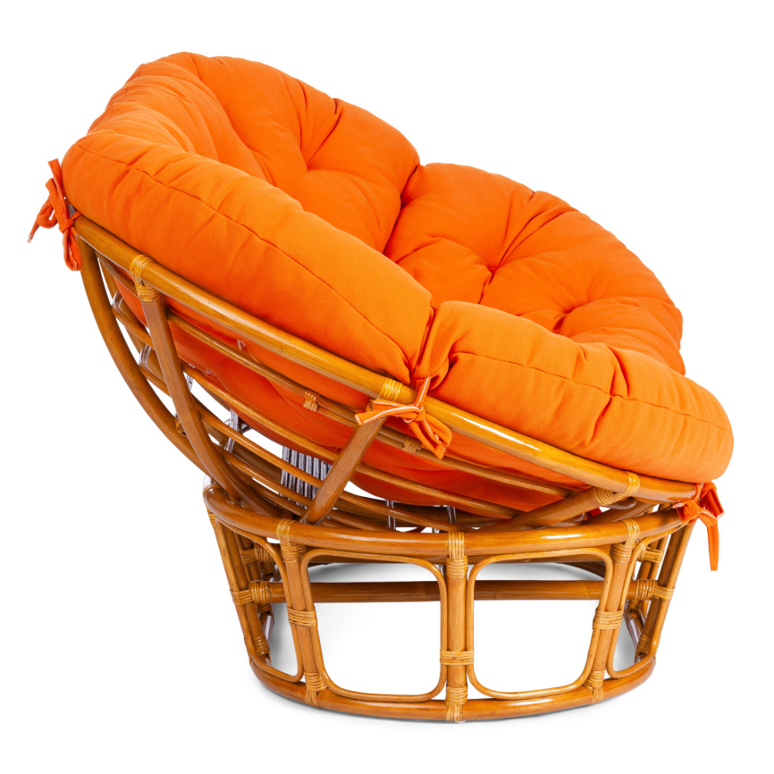 Диван Мамасан/Mamasan (23/02 W) /с подушкой и ремешками/ подушка 182х119см, 169х102х80см, пекан орех фото 12