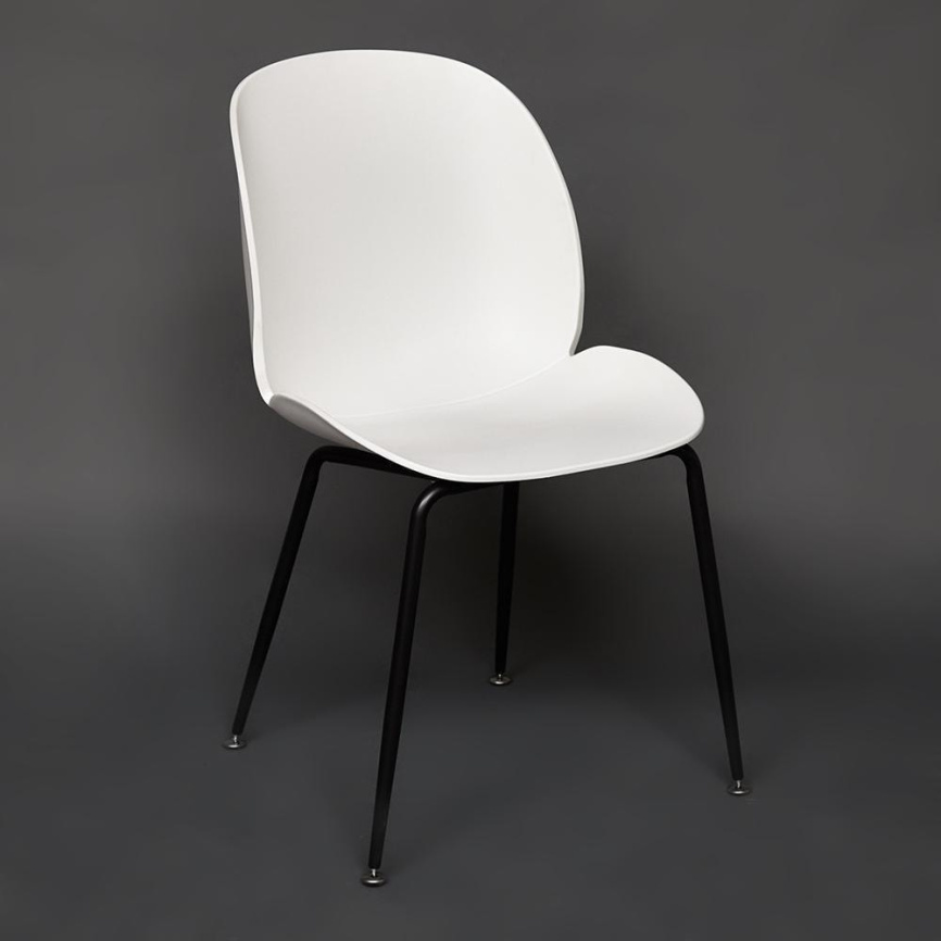 Стул Beetle Chair (mod.70) / 1 шт. в упаковке металл/пластик, 46*57,5*86см, белый фото 2