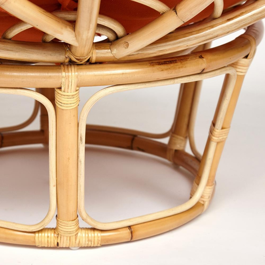 Кресло PAPASAN ECO/ПАПАСАН ЭКО P115-1/SP STD /c подушкой, ремешками/ диаметр подушки 122 см, 115x101 фото 3