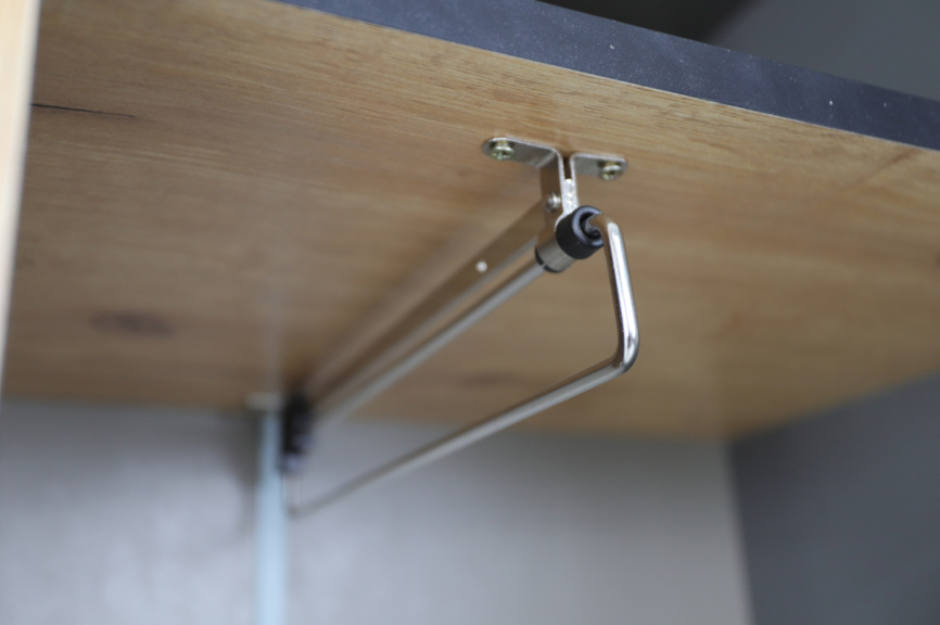 Прихожая Ольга Лофт 4, Дуб крафт золотой/Темно-серый фото 7