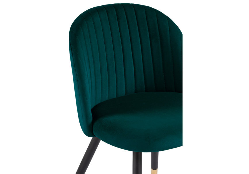 Стул на металлокаркасе Gabi green / black фото 5