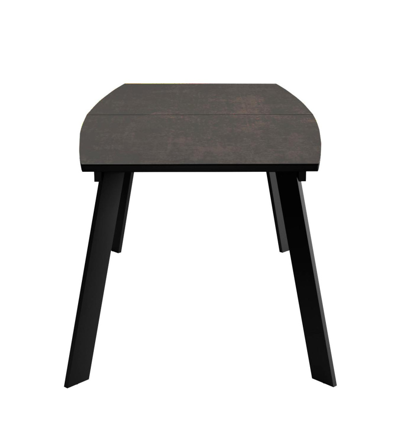 Стол DikLine XL160 Дуб галифакс /опоры черные фото 9