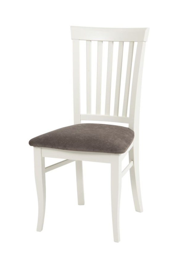 Стул полумягкий Лотос (Слоновая кость/ткань Опера какао) фото 3