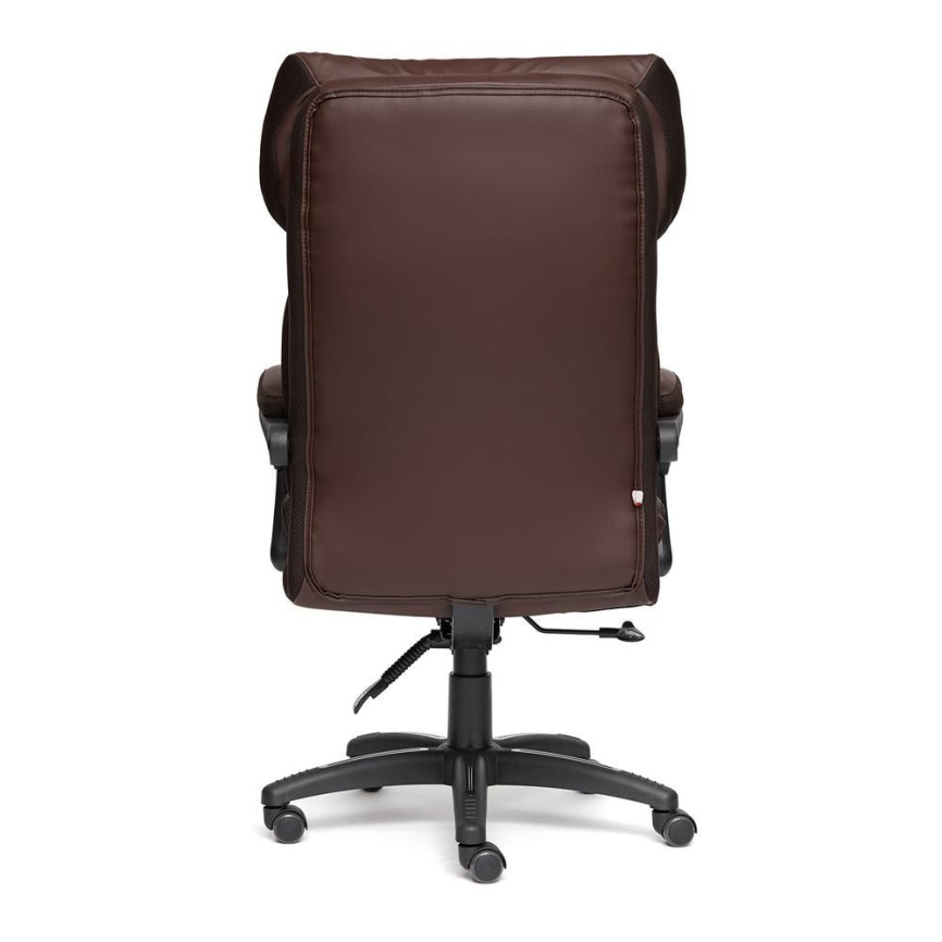 Кресло CHIEF кож/зам/ткань, коричневый/коричневый стеганный, 36-36/36-36 стеганный/24 фото 3