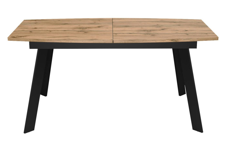 Стол DikLine XL160 Дуб галифакс /опоры черные фото 11