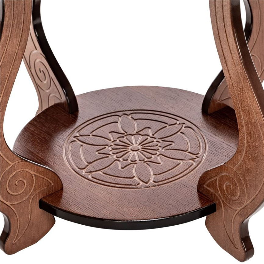 Стол журнальный "Виват М Мини"(орех) Вис фото 2