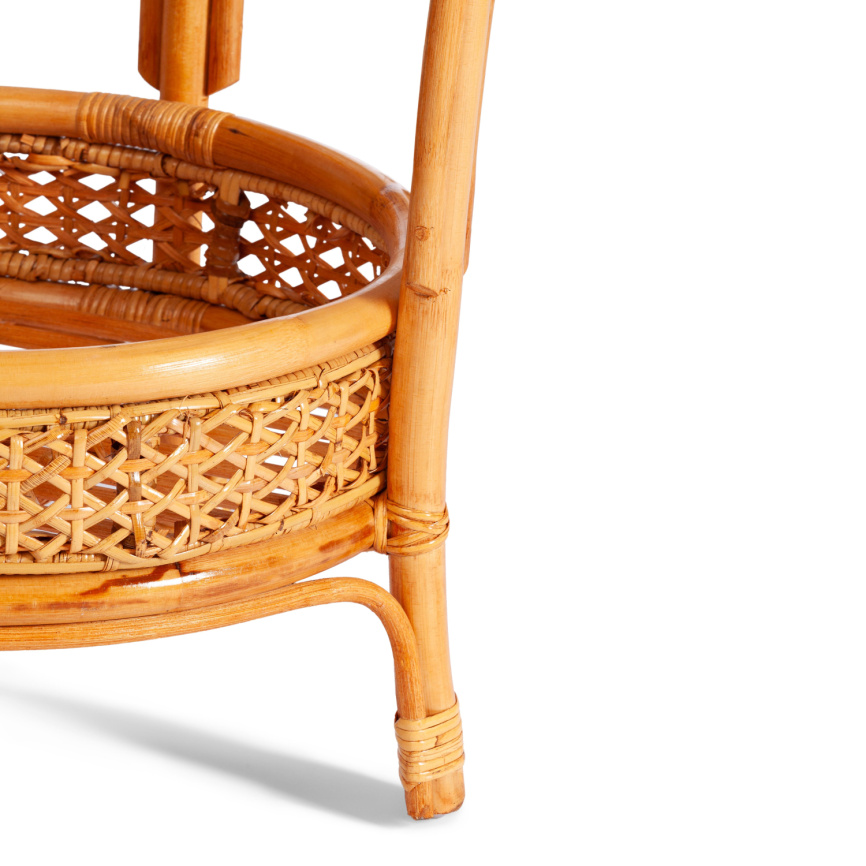 Комплект "PELANGI"  02/15 ( стол со стеклом + 4 кресла ) [с подушками] ротанг, кресло 65х65х77см, ст фото 8