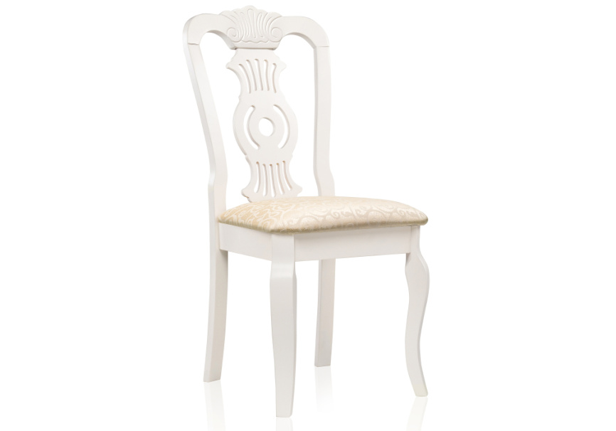 Стул деревянный Lomar butter white фото 1