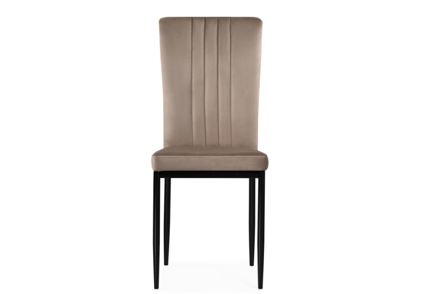 Стул на металлокаркасе Rek cappuccino / black фото 2